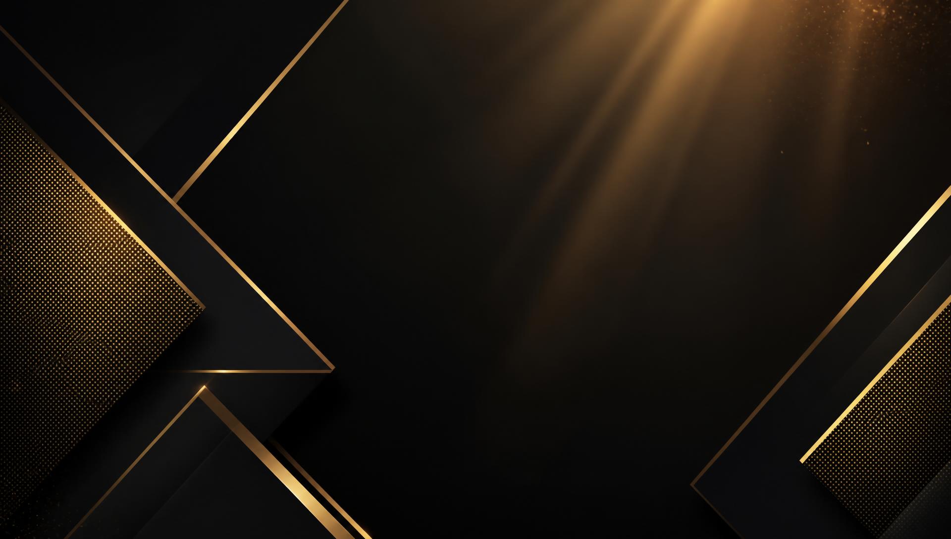 Elegant black and gold business consultancy background